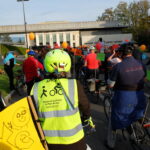 Journée mondiale de la bicyclette: Balade à vélo dans Saint-Genis-Pouilly.