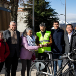 Inauguration du premier garage à vélo sécurisé du Pays de Gex à Ferney-Voltaire